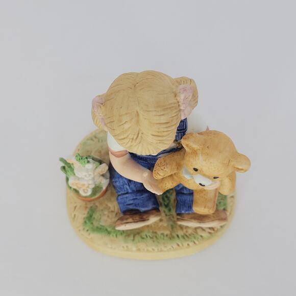 Vintage Set HOMCO Home Interiors Denim Days 1985 RETIRED - Picture 4 of 14